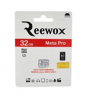کارت حافظه micro SDHC ریوکس مدل Meta Pro استاندارد UHS-I سرعت 80MBps ظرفیت 32 گیگابایت
